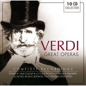 Blandade Artister - Verdi: Great Operas in the group CD / Pop-Rock at Bengans Skivbutik AB (3043349)