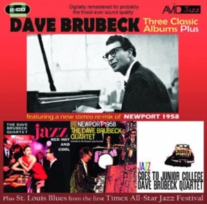 Dave Brubeck - Three Classic Albums Plus in the group CD / Jazz,Pop-Rock at Bengans Skivbutik AB (3043882)