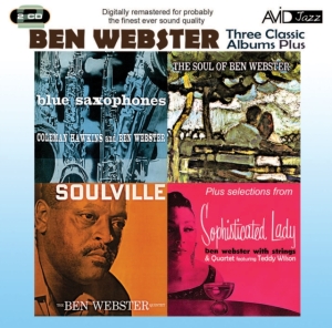 Ben Webster - Three Classic Albums Plus in the group CD / Jazz,Pop-Rock at Bengans Skivbutik AB (3043943)
