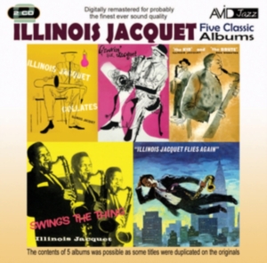 Jacquet Illinois - Five Classic Albums in the group CD / Jazz at Bengans Skivbutik AB (3043958)