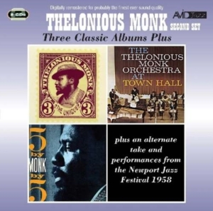 Monk Thelonious - Three Classic Albums Plus in the group CD / Jazz,Pop-Rock at Bengans Skivbutik AB (3044108)