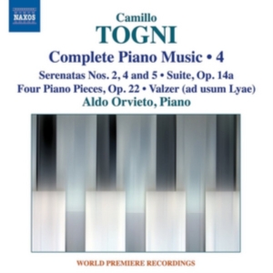 Togni Camillo - Complete Piano Music, Vol. 4 in the group Externt_Lager / at Bengans Skivbutik AB (3075295)