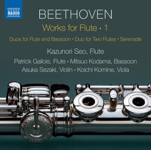 Beethoven Ludwig Van - Works For Flute, Vol. 1 in the group OUR PICKS / Christmas gift tip CD at Bengans Skivbutik AB (3117687)