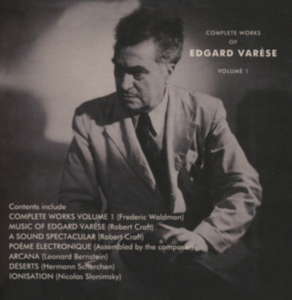 Varèse Edgard - Complete Works Of Edgard Varèse Vol in the group CD / Pop-Rock at Bengans Skivbutik AB (3118349)