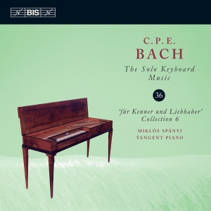 Bach C P E - Solo Keyboard Music, Vol. 36 in the group OUR PICKS / Christmas gift tip CD at Bengans Skivbutik AB (3212128)