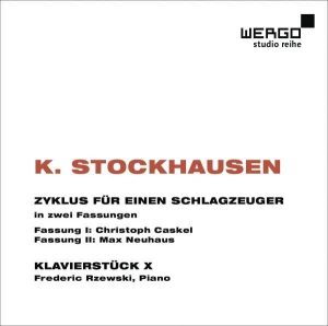 Stockhausen Karlheinz - Zyklus Für Einen Schlagzeuger   Kl in the group OUR PICKS / Christmas gift tip CD at Bengans Skivbutik AB (3217636)