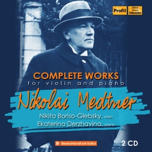 Medtner Nikolai - Complete Works For Violin & Piano in the group OUR PICKS / Christmas gift tip CD at Bengans Skivbutik AB (3224244)