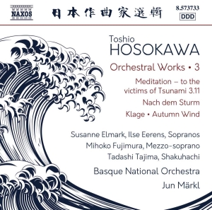 Hosokawa Toshio - Orchestral Works, Vol. 3 in the group OUR PICKS / Christmas gift tip CD at Bengans Skivbutik AB (3231111)