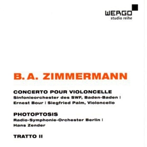 Zimmermann Bernd Alois - Cello Concerto Photoptosis Tratto in the group OUR PICKS / Christmas gift tip CD at Bengans Skivbutik AB (3232345)