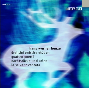 Henze Hans Werner - Drei Sinfonische Etüden Quattro Po in the group OUR PICKS / Christmas gift tip CD at Bengans Skivbutik AB (3233609)