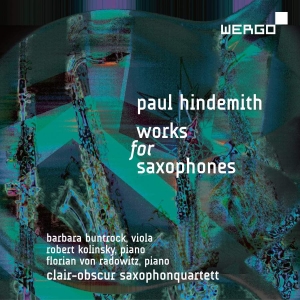 Hindemith Paul - Works For Saxophones in the group OUR PICKS / Christmas gift tip CD at Bengans Skivbutik AB (3236772)