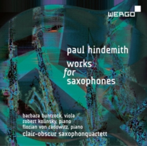 Hindemith Paul - Works For Saxophones in the group Externt_Lager / at Bengans Skivbutik AB (3236772)