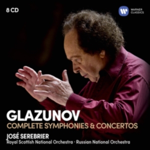 José Serebrier - Glazunov: Complete Symphonies in the group OTHER / Övrigt / at Bengans Skivbutik AB (3302016)
