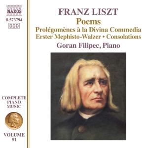 Liszt Franz - Complete Piano Music, Vol. 51: Poem in the group Externt_Lager / at Bengans Skivbutik AB (3320169)