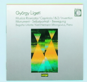 Ligeti György - Musica Ricercata Capriccio 1 & 2 in the group OUR PICKS / Christmas gift tip CD at Bengans Skivbutik AB (3323859)