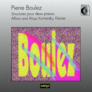 Boulez Pierre - Structures Pour Deux Pianos in the group Externt_Lager / at Bengans Skivbutik AB (3329520)