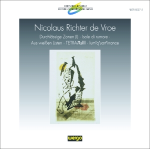 Richter De Vroe Nicolaus - Durchlässige Zonen (I) Isole Di Ru in the group OUR PICKS / Christmas gift tip CD at Bengans Skivbutik AB (3330227)