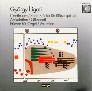 Ligeti György - Continuum 10 Stücke Für Bläserquin in the group OUR PICKS / Christmas gift tip CD at Bengans Skivbutik AB (3335742)