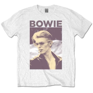 David Bowie - Men's Tee: Smoking in the group MERCH / T-Shirt / Summer T-shirt 23 at Bengans Skivbutik AB (3351367r)