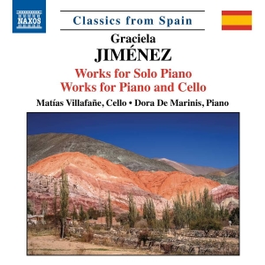 Jiménez Graciela - Works For Solo Piano Works For Pia in the group OUR PICKS / Christmas gift tip CD at Bengans Skivbutik AB (3474133)