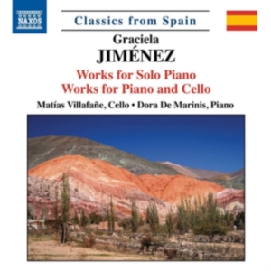 Jiménez Graciela - Works For Solo Piano Works For Pia in the group Externt_Lager / at Bengans Skivbutik AB (3474133)