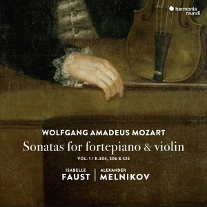 Faust Isabelle / Alexander Melnikov - Mozart Sonatas For Fortepiano & Violin Vol.1 in the group CD / Klassiskt,Övrigt at Bengans Skivbutik AB (3486860)