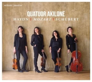 Quatuor Akilone - Haydn Mozart Schubert in the group OTHER / Övrigt / at Bengans Skivbutik AB (3492838)