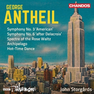Antheil George - Symphonies Nos. 3 (American) & 6 (A in the group Externt_Lager / at Bengans Skivbutik AB (3494568)