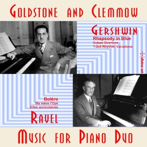 Gershwin George Ravel Maurice - Music For Piano Duo in the group OUR PICKS / Christmas gift tip CD at Bengans Skivbutik AB (3496224)