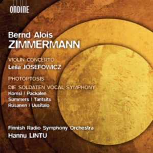 Zimmermann Bernd Alois - Violin Concerto Photoptosis Die S in the group Externt_Lager / at Bengans Skivbutik AB (3509770)