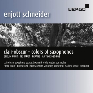 Schneider Enjott - Clair-Obscur – Colors Of Saxophones in the group OUR PICKS / Christmas gift tip CD at Bengans Skivbutik AB (3509784)