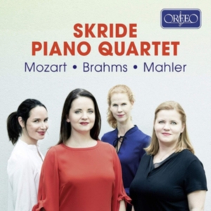 Brahms Johannes Mahler Gustav M - Skride Piano Quartet in the group Externt_Lager / at Bengans Skivbutik AB (3509786)