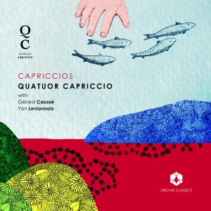 Quatuor Capriccio - Capriccios in the group Externt_Lager / at Bengans Skivbutik AB (3522525)