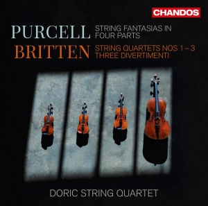 Britten Benjamin Purcell Henry - String Quartets Nos. 1-3 Fantasias in the group OUR PICKS / Christmas gift tip CD at Bengans Skivbutik AB (3552095)