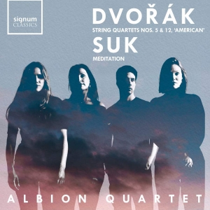 Dvorák Antonín Suk Josef - String Quartets Nos. 5 & 12 (Americ in the group Externt_Lager / at Bengans Skivbutik AB (3597478)