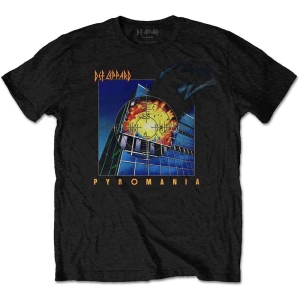 Defleppard - Pyromania Uni Bl T-Shirt in the group MERCHANDISE / T-shirt / Heavy Metal at Bengans Skivbutik AB (3619738r)