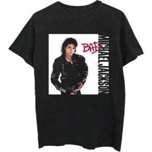 Michael Jackson - Bad Uni Bl T-Shirt in the group MERCHANDISE / T-shirt / Nyheter / Pop-Rock at Bengans Skivbutik AB (3621844r)