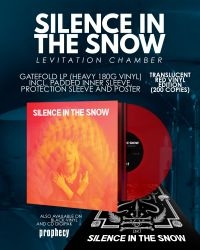 Silence In The Snow - Levitation Chamber (Röd Klar Vinyl) in the group VINYL / Hårdrock at Bengans Skivbutik AB (3637350)