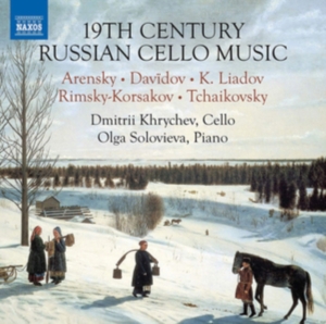 Various - 19Th Century Russian Cello Music in the group Externt_Lager / at Bengans Skivbutik AB (3637476)