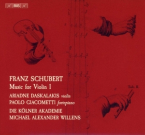 Schubert Franz - Music For Violin, Vol. 1 in the group Externt_Lager / at Bengans Skivbutik AB (3650807)