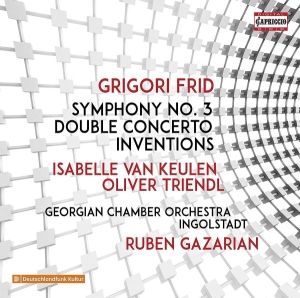 Frid Grigori - Symphony No. 3 Double Concerto In in the group OUR PICKS / Christmas gift tip CD at Bengans Skivbutik AB (3651158)