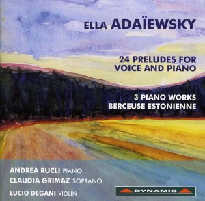 Adaiewsky - 24 Preludes For Voice And Piano in the group OUR PICKS / Christmas gift tip CD at Bengans Skivbutik AB (3659722)