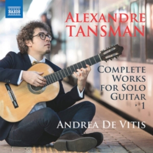Tansman Alexandre - Guitar Music Of Alexandre Tansman in the group Externt_Lager / at Bengans Skivbutik AB (3666076)