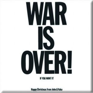 John Lennon - War is Over Magnet in the group OTHER / MK Test 7 at Bengans Skivbutik AB (3668015)