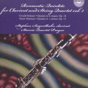 Strässer / Marteau - Romantic Quintets For Clarinet An in the group Externt_Lager / at Bengans Skivbutik AB (3674731)