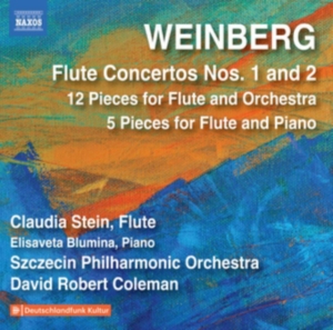 Weinberg Mieczyslaw - Flute Concertos Nos. 1 & 2 - 12 Min in the group Externt_Lager / at Bengans Skivbutik AB (3681815)