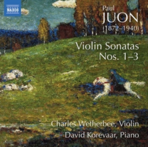 Juon Paul - Violin Sonatas Nos. 1-3 in the group Externt_Lager / at Bengans Skivbutik AB (3704009)