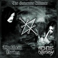 Thokkian Vortex & Aetherius Obscuri - Saturnine Alliance in the group CD / Hårdrock at Bengans Skivbutik AB (3723926)