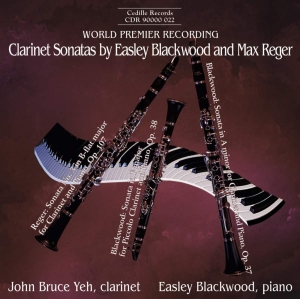 Blackwood/Reger - Clarinet Sonatas in the group Externt_Lager /  at Bengans Skivbutik AB (3734605)