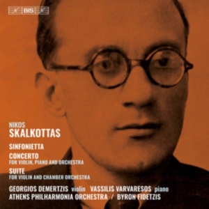 Skalkottas Nikos - Sinfonietta Concerto For Violin, P in the group MUSIK / SACD / Klassiskt at Bengans Skivbutik AB (3743369)